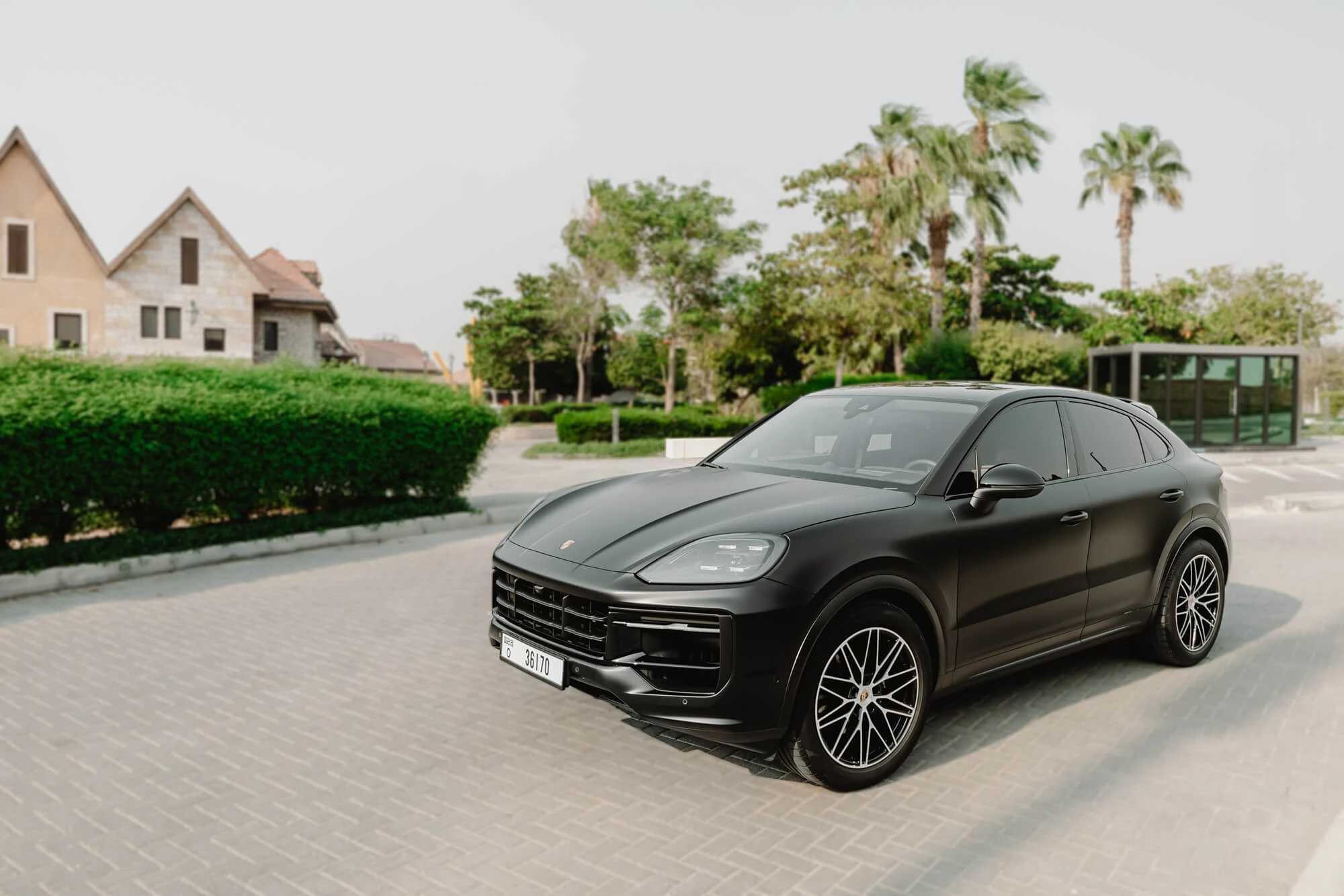 Porsche Cayenne Coupé Zwart