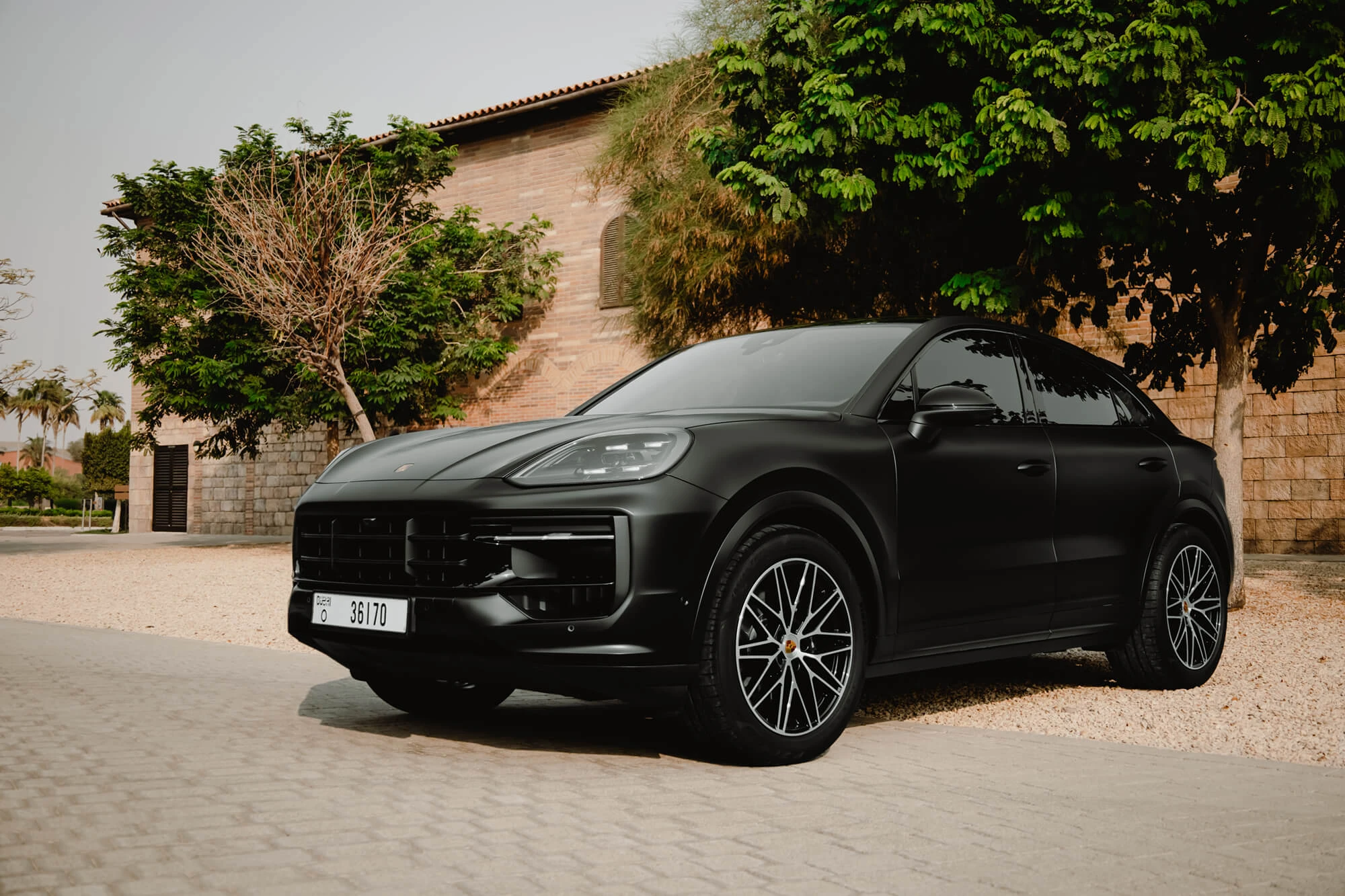 Porsche Cayenne Coupe Sort