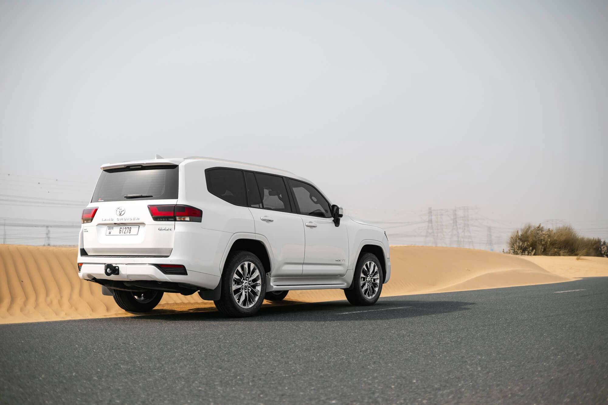 Toyota Land Cruiser 300 Blanc