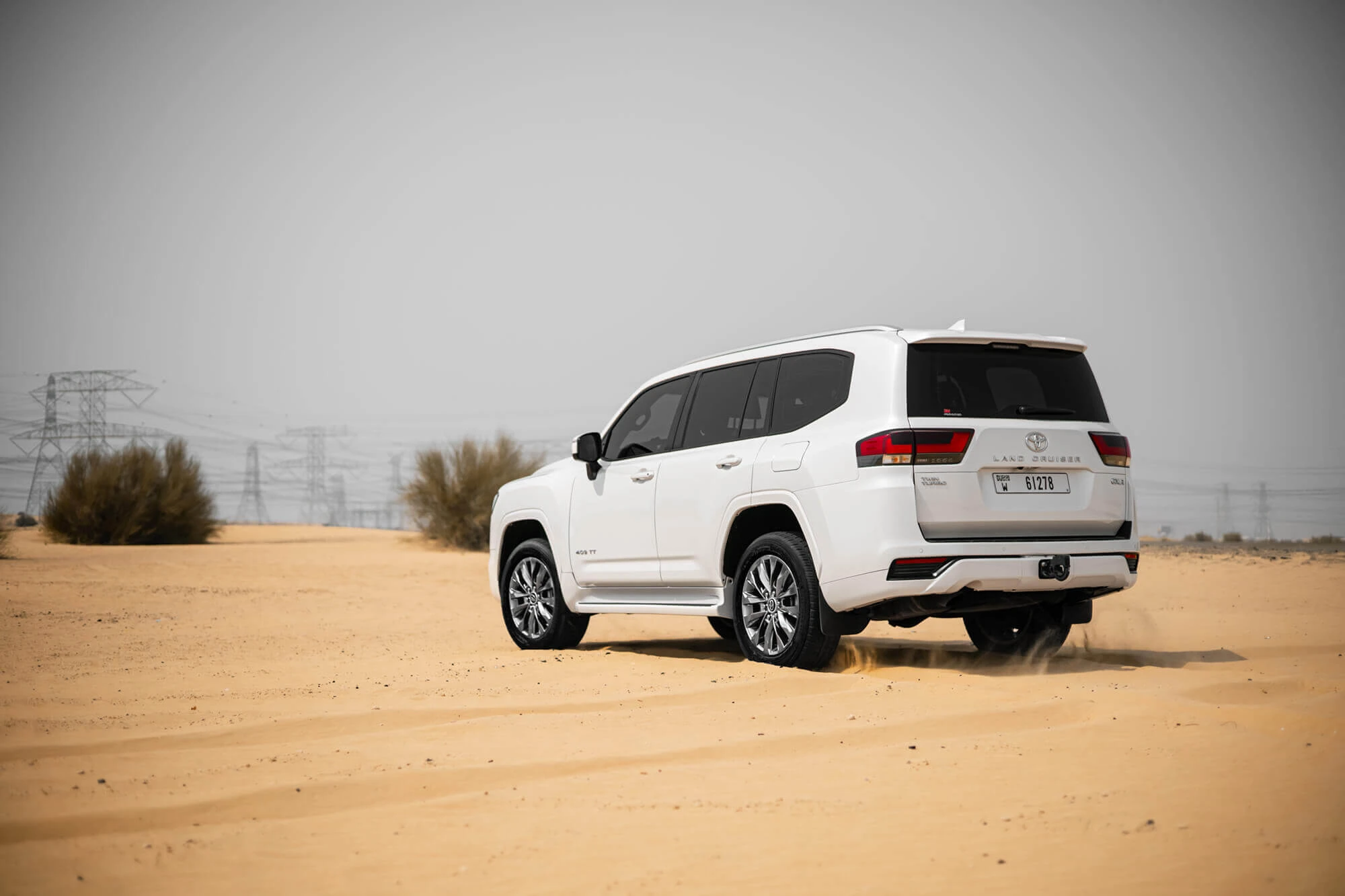 Toyota Land Cruiser 300 Blanc