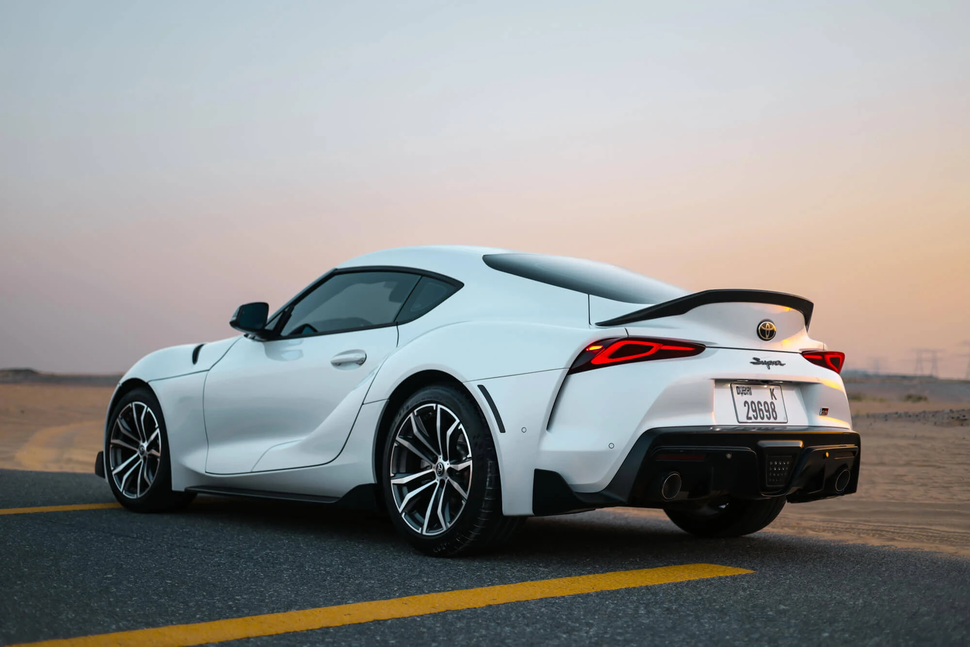 Rent Toyota Supra White in Dubai - Sportscars - Octane Luxury Car ...