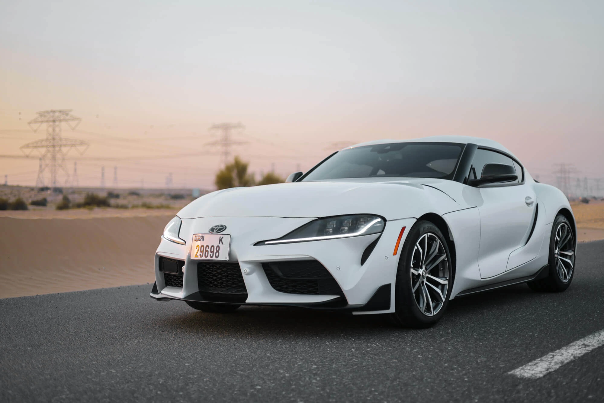 Toyota Supra Bianco