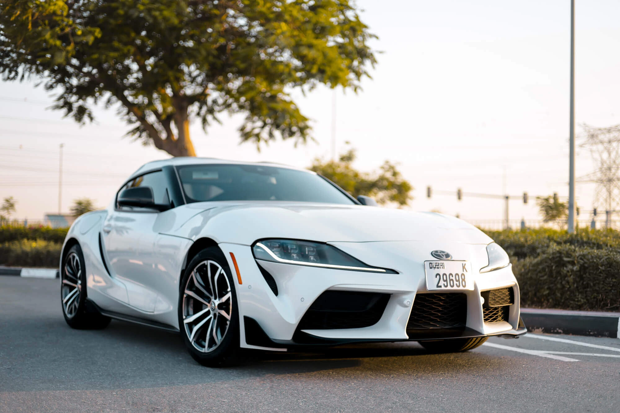 Toyota Supra White