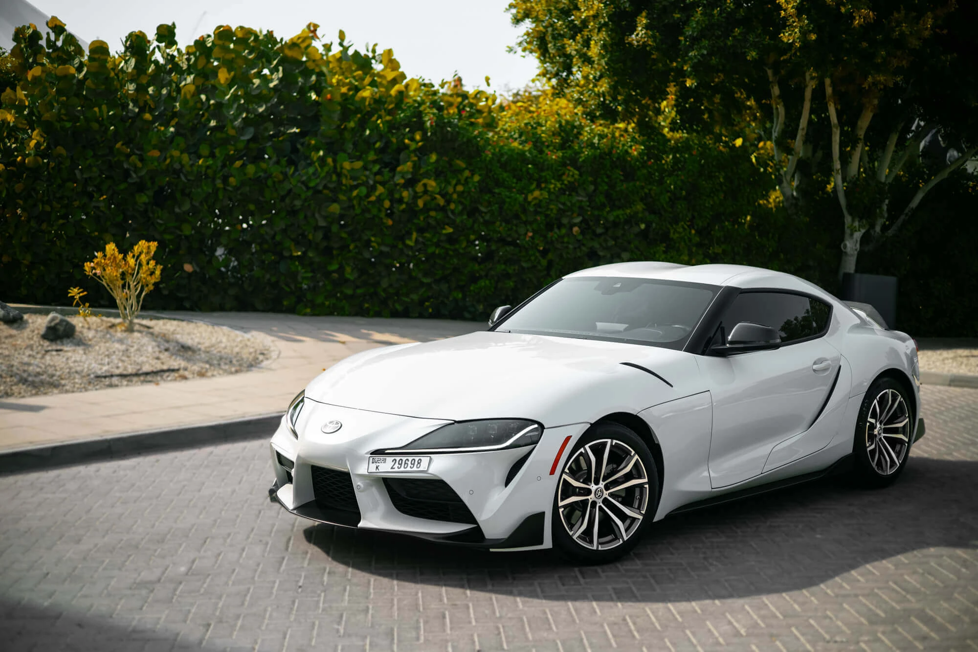 Rent Toyota Supra White in Dubai - Sportscars - Octane Luxury Car ...