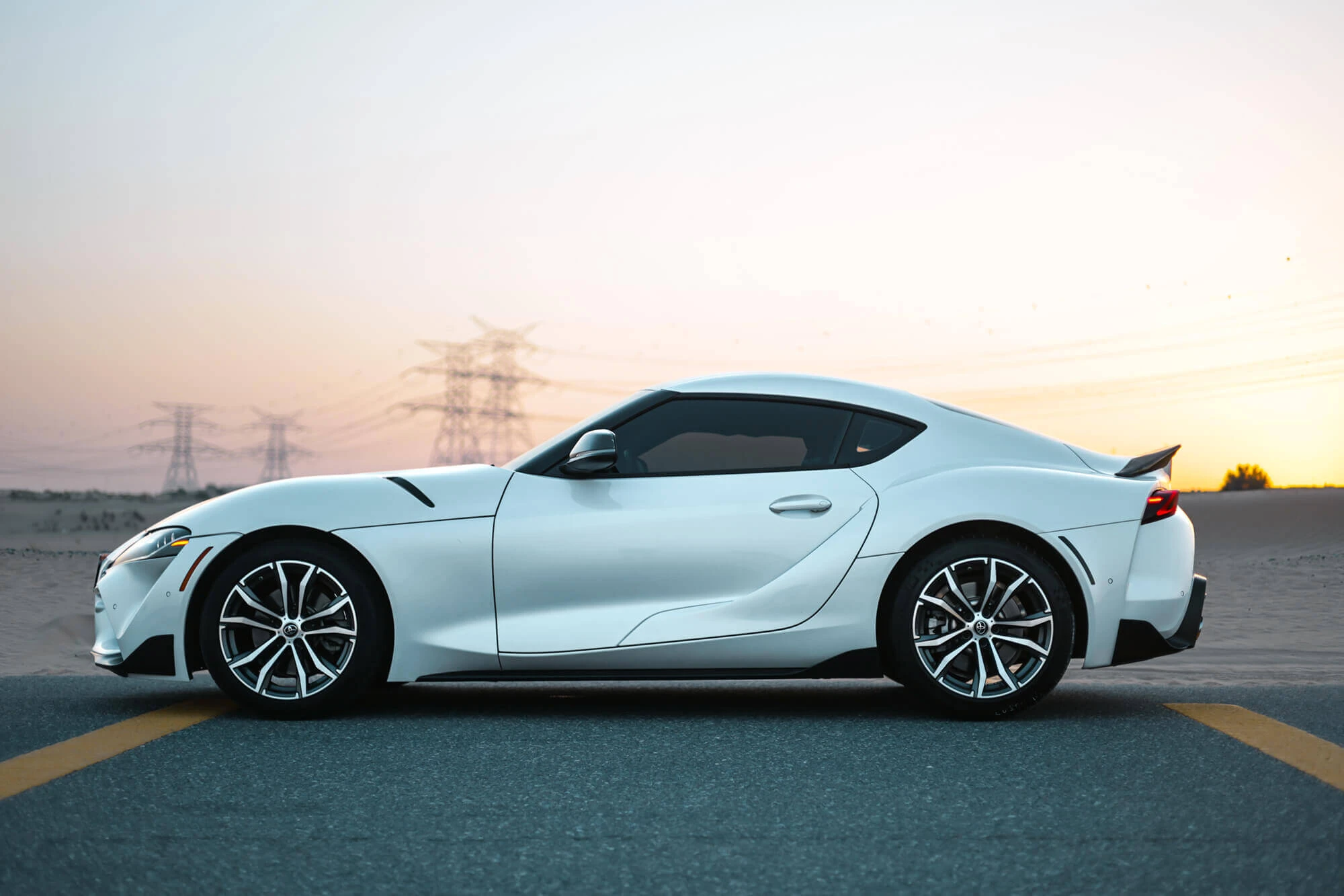 Toyota Supra Blanco