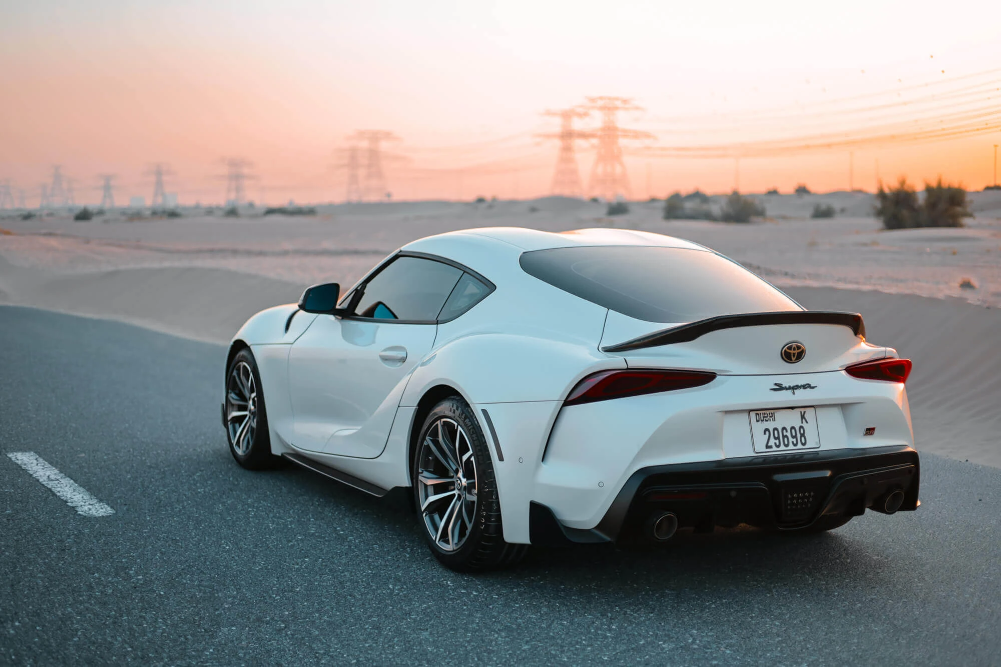 Toyota Supra White