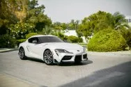 Toyota Supra Branco toyota supra no Dubai