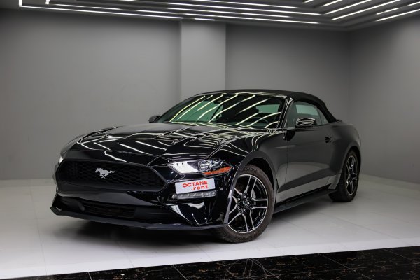 Ford Mustang Cabrio Schwarz D