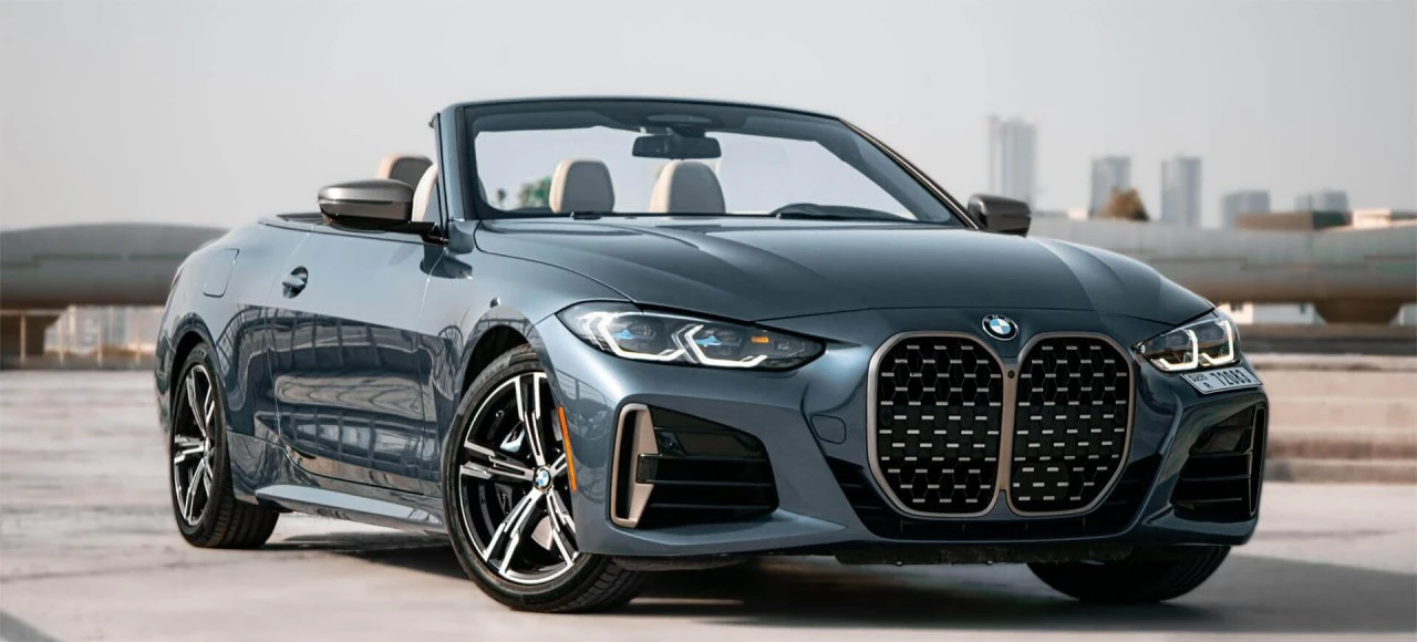 BMW M440 Convertible Blue