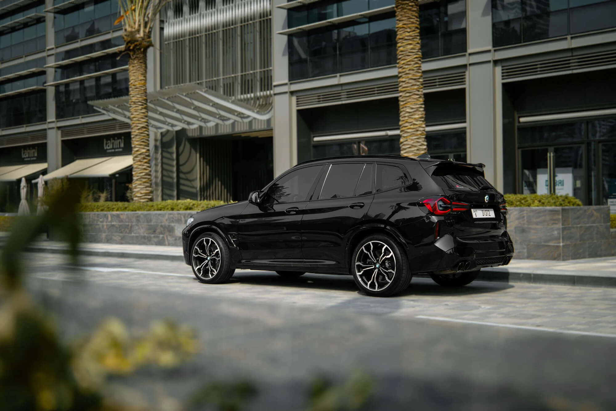 BMW X3M Wettbewerb Schwarz