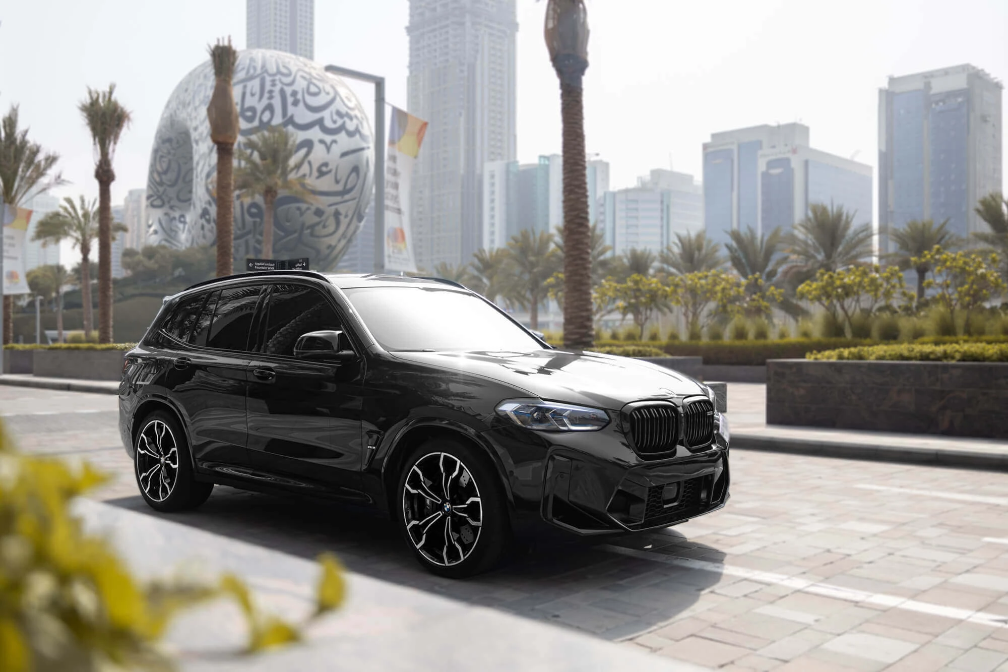 BMW X3M Wettbewerb Schwarz