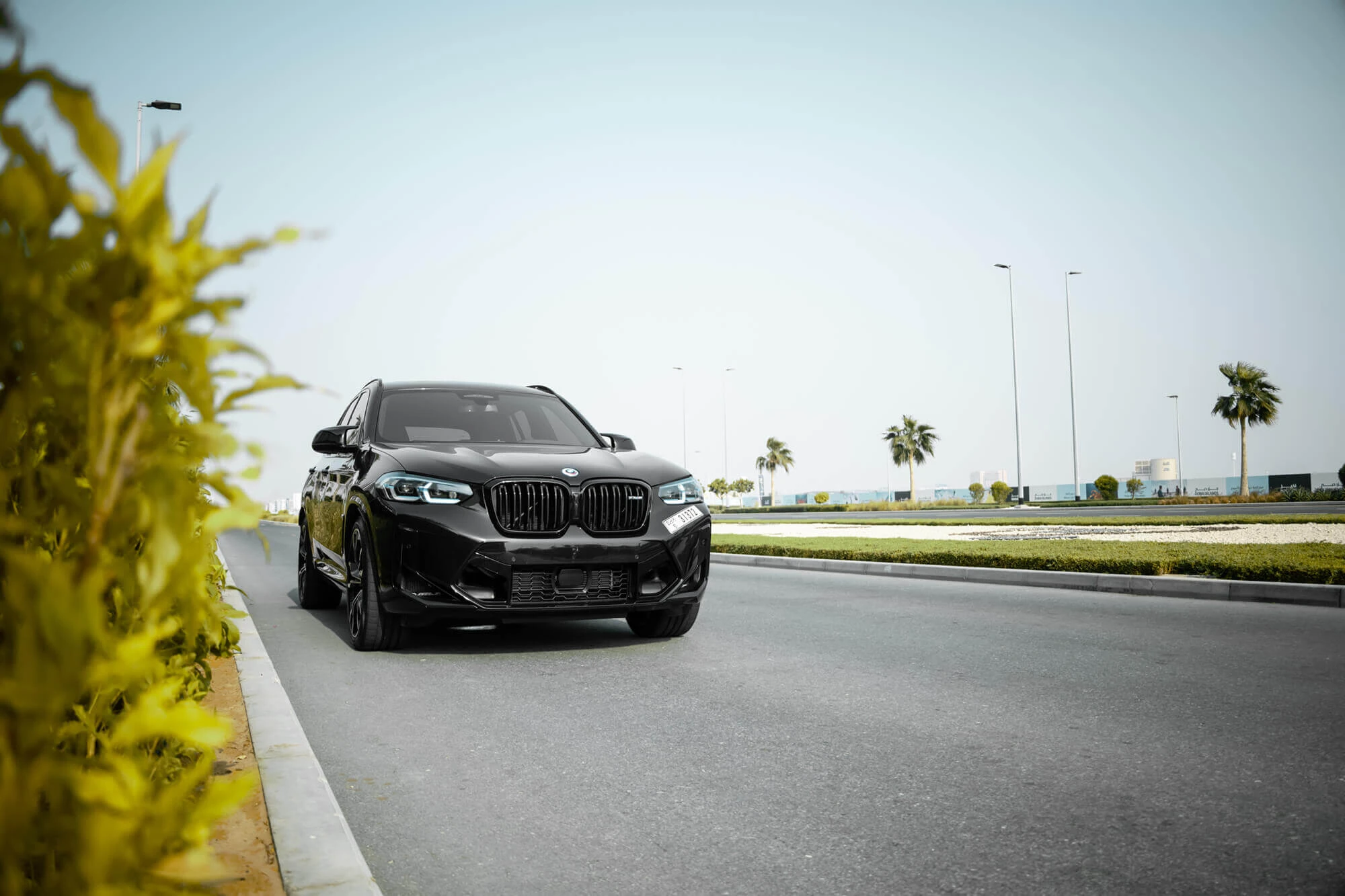 BMW X3M Wettbewerb Schwarz