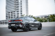 BMW X6M Rekabet Grisi