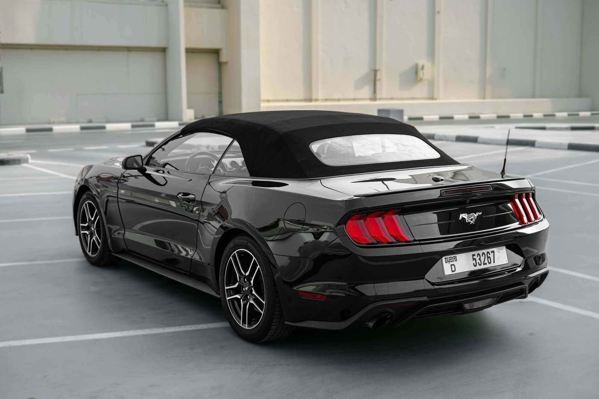 Ford Mustang Convertible Black D