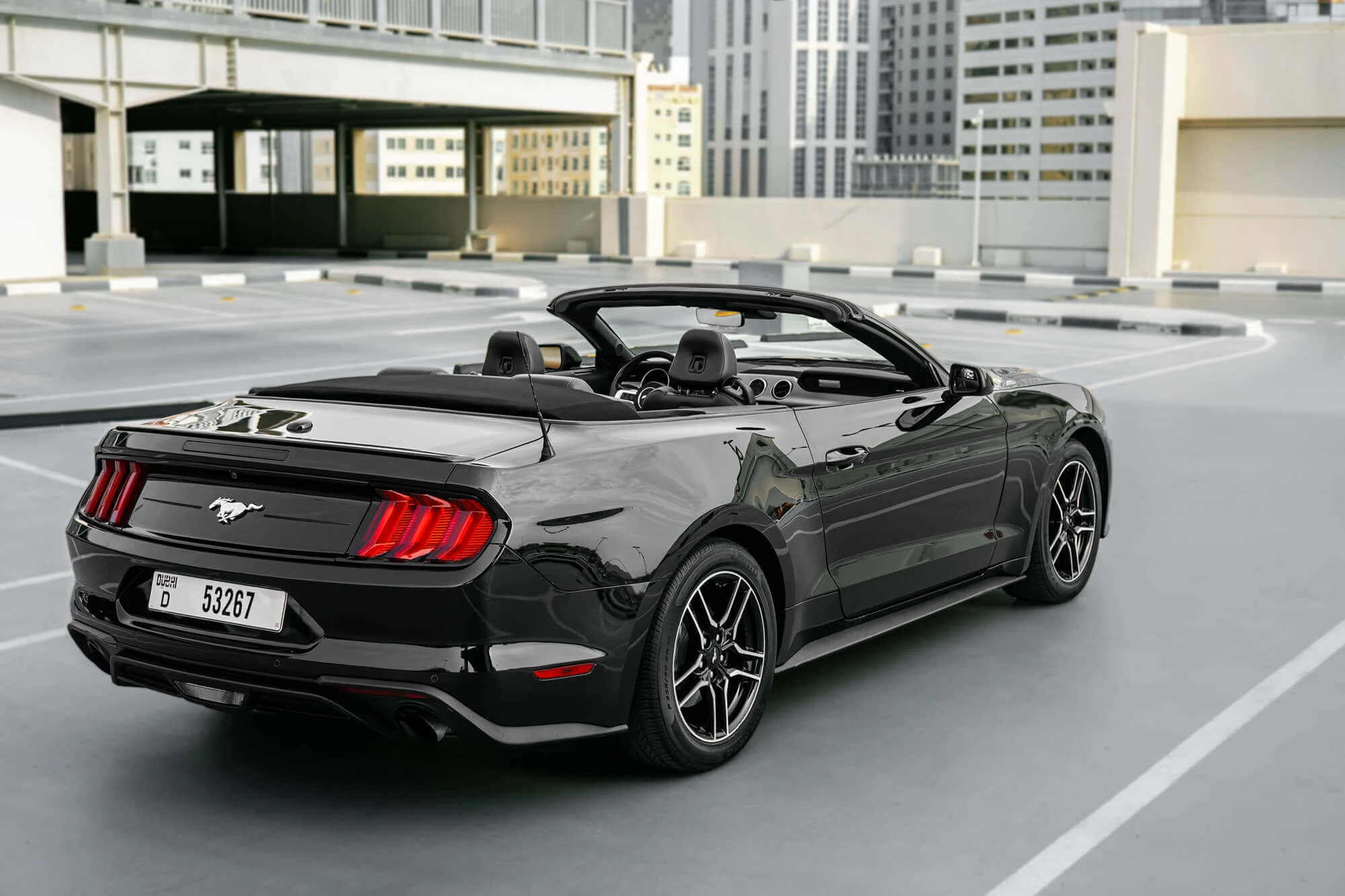 Ford Mustang Convertible Preto D