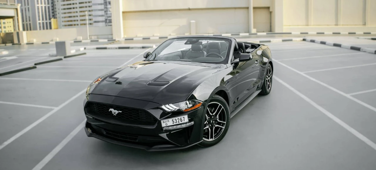 Ford Mustang Cabriolet Noir D