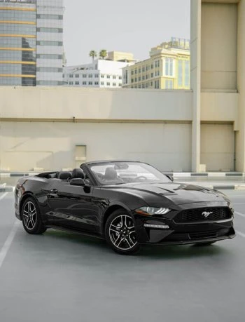 Ford Mustang Cabriolet Noir D