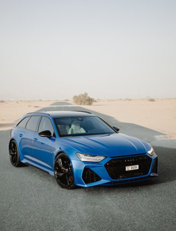 Audi RS6 Blå