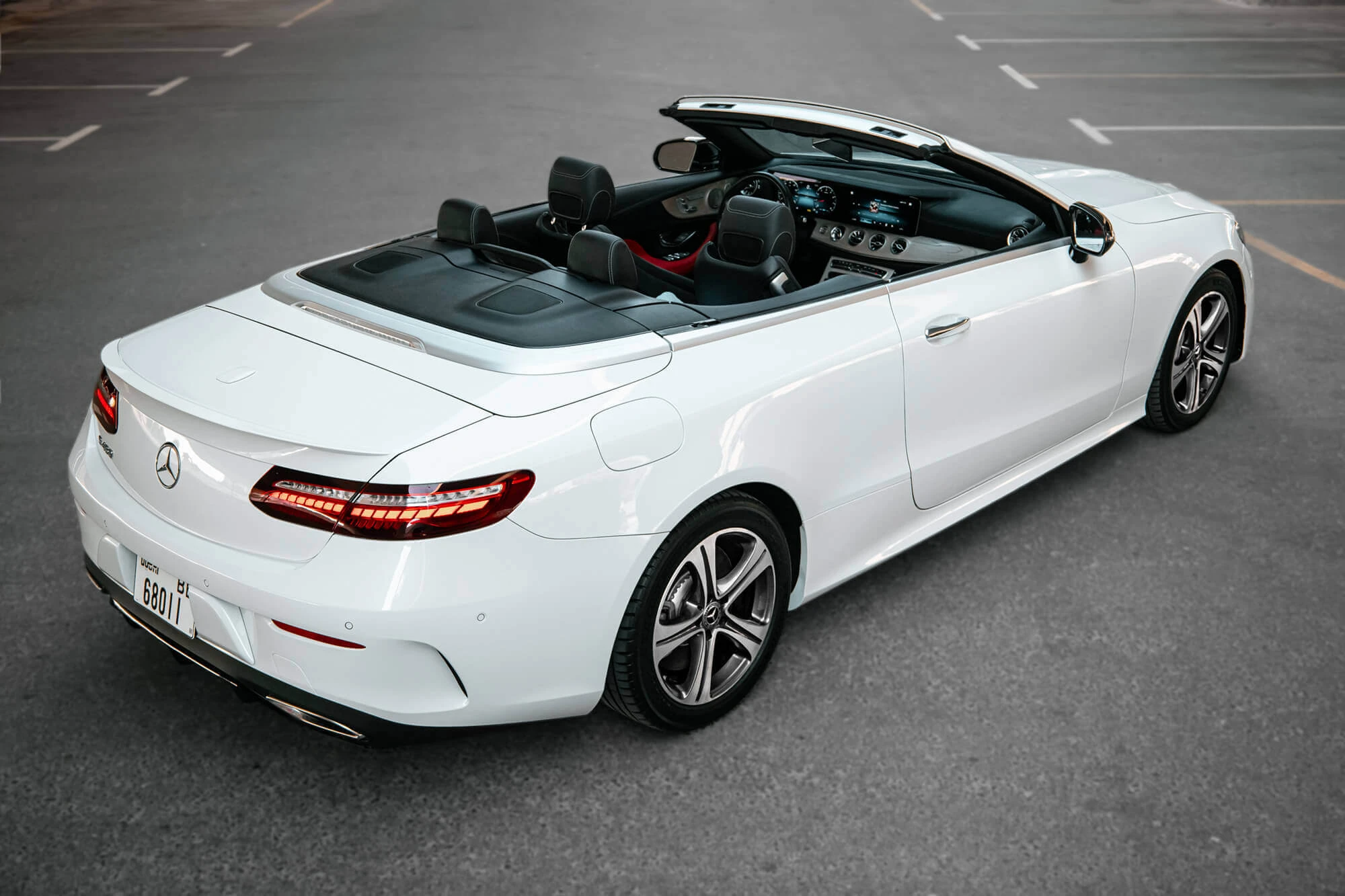 Mercedes E450 Cabriolet Blanc