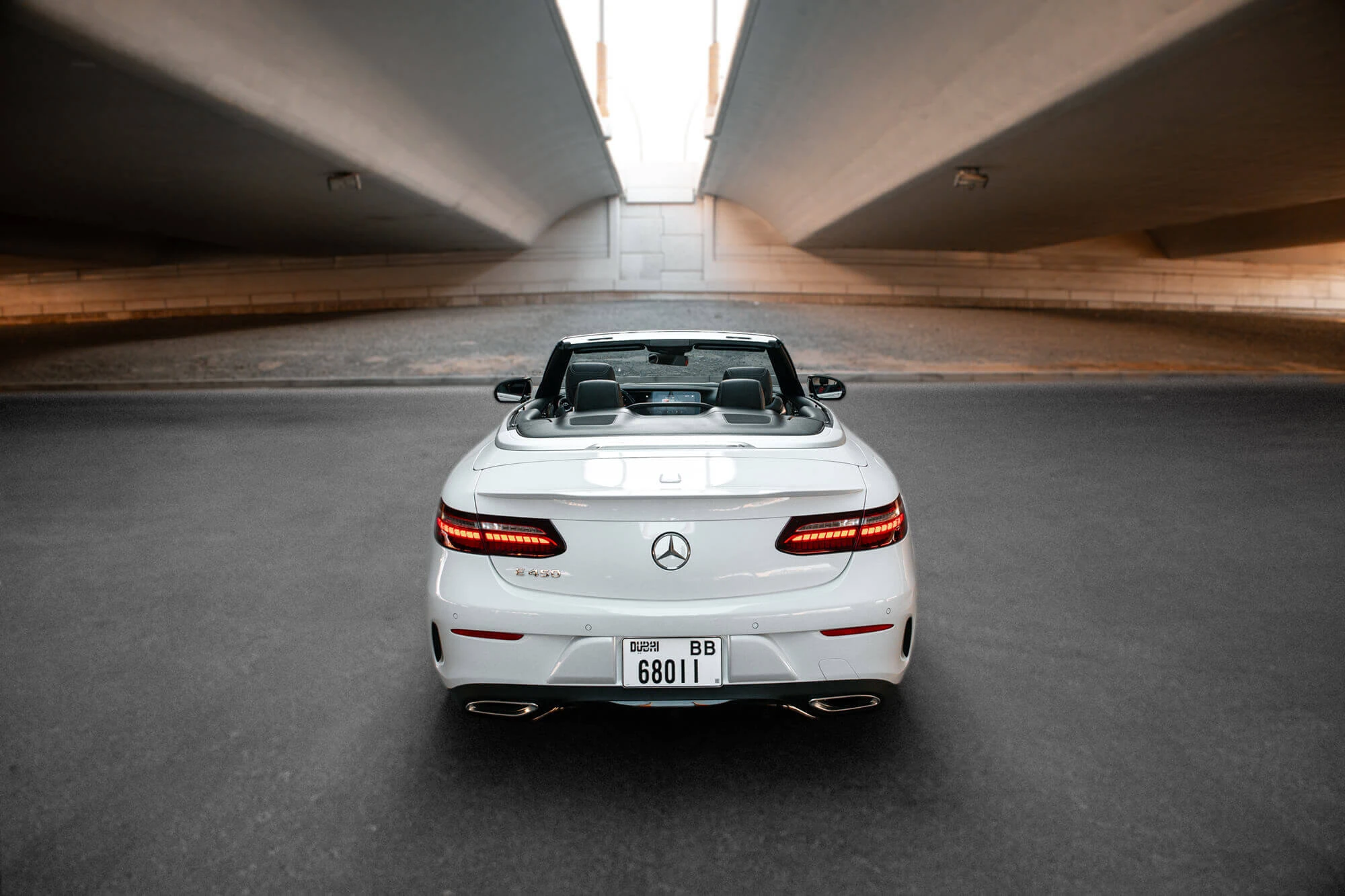 Mercedes E450 Cabrio Bianco