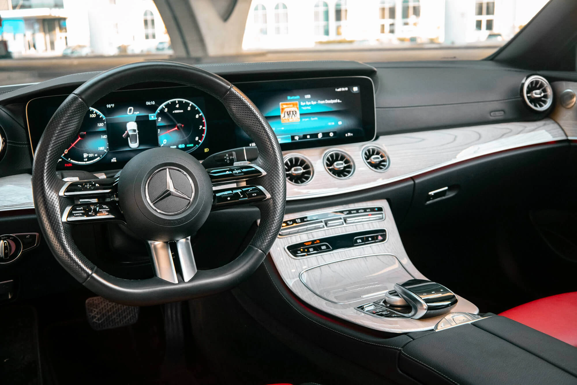 Mercedes E450 Cabriolet Blanc