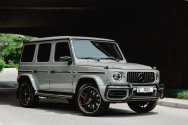 灰色奔驰 G63 AMG