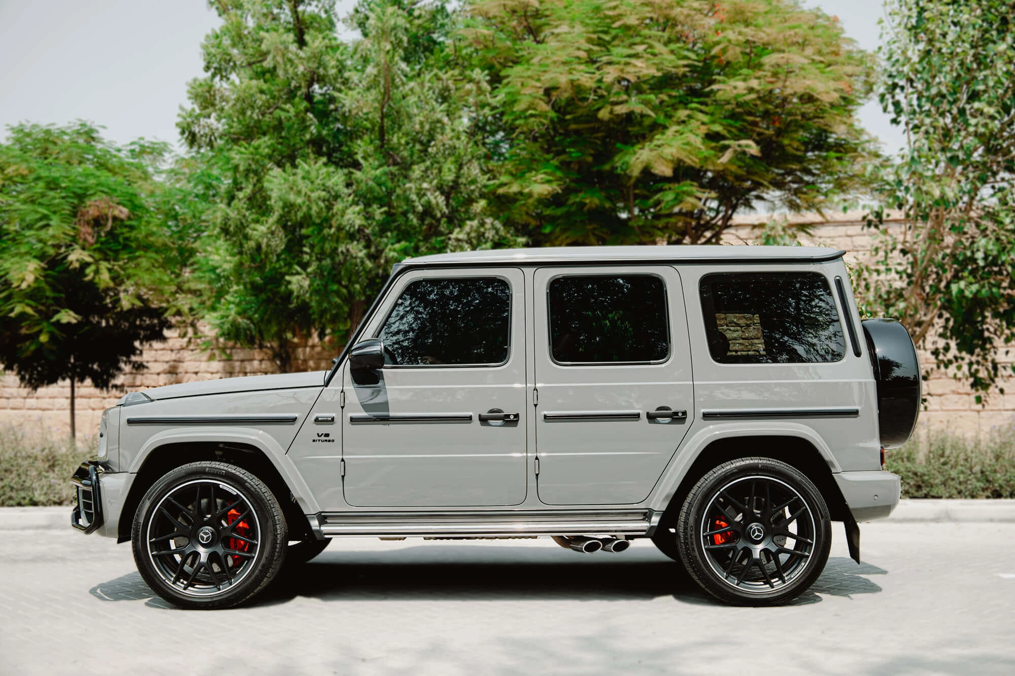 Mercedes G63 AMG Cinzento