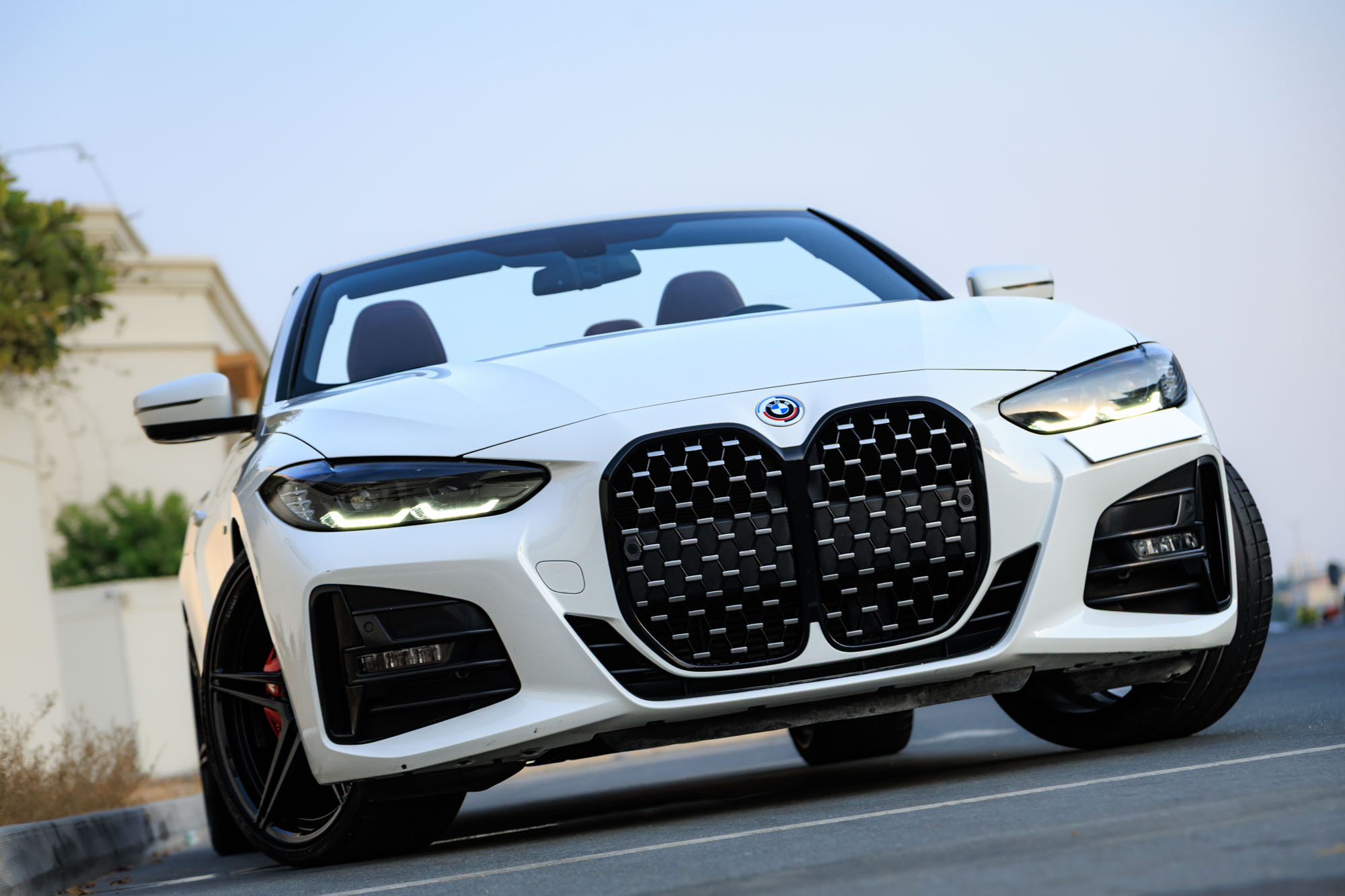 BMW 420 Convertible White