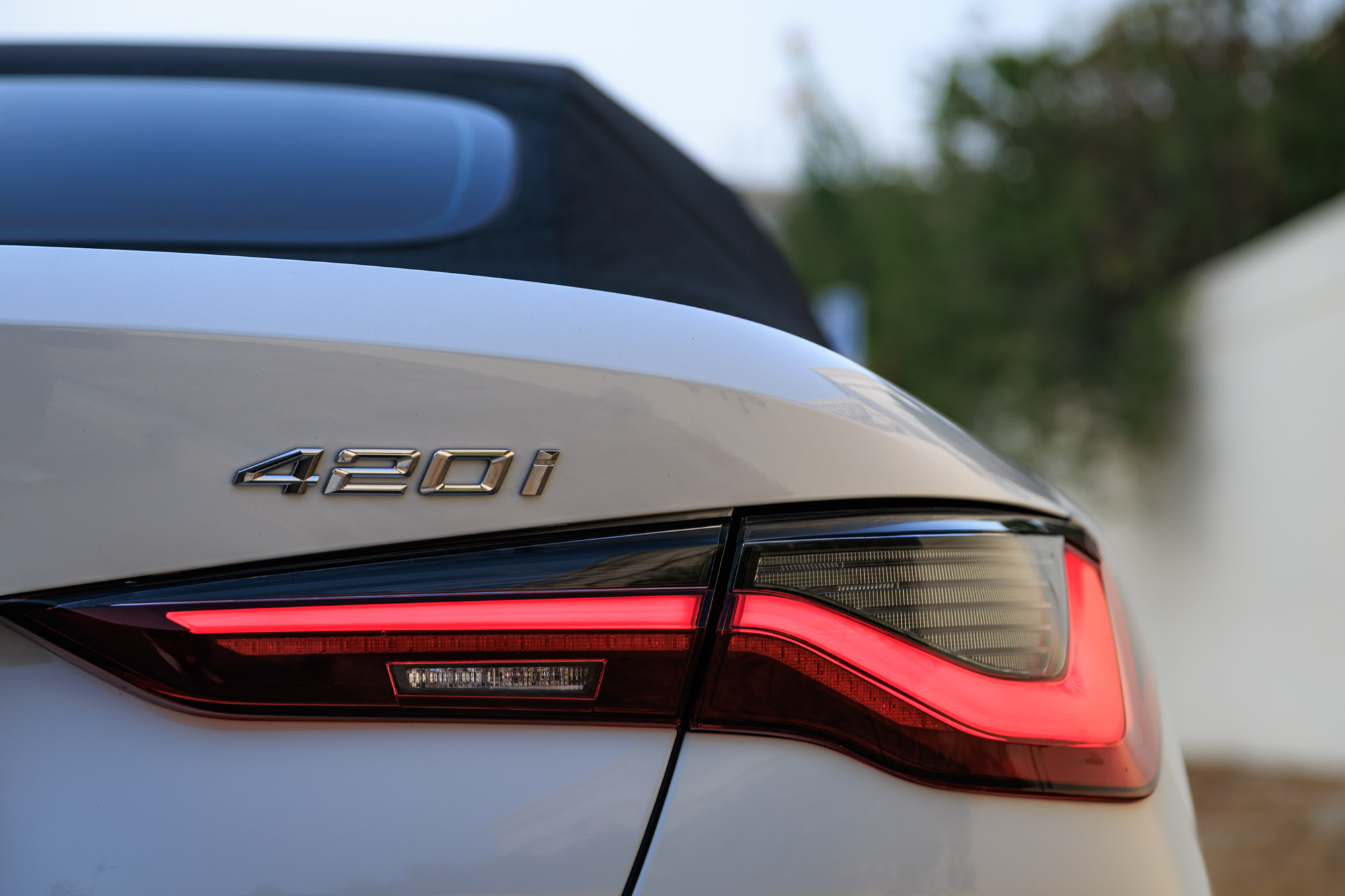 BMW 420 Convertible White