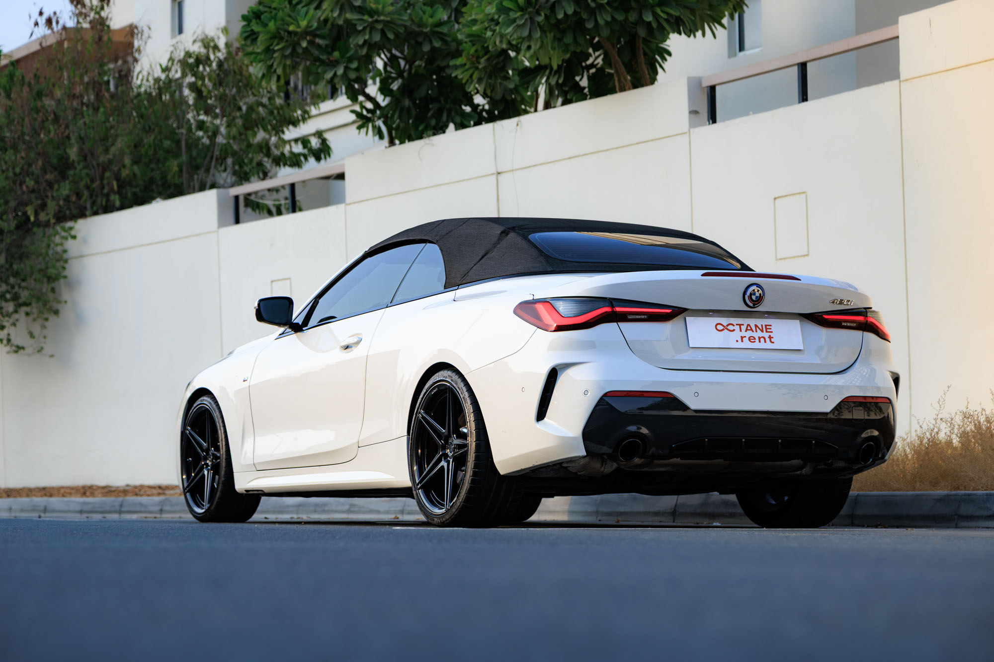 BMW 420 Convertible White