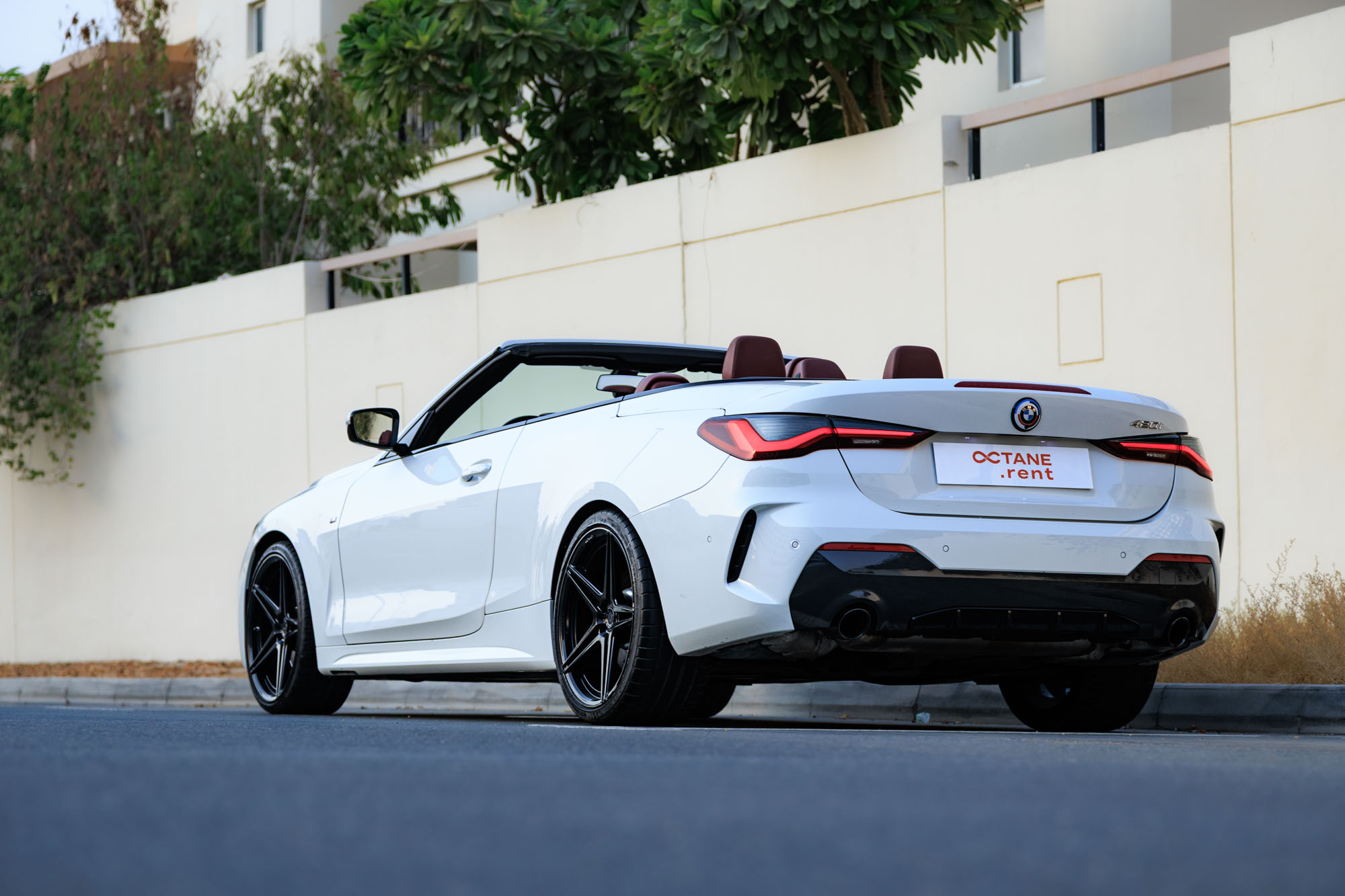 BMW 420 Convertible White