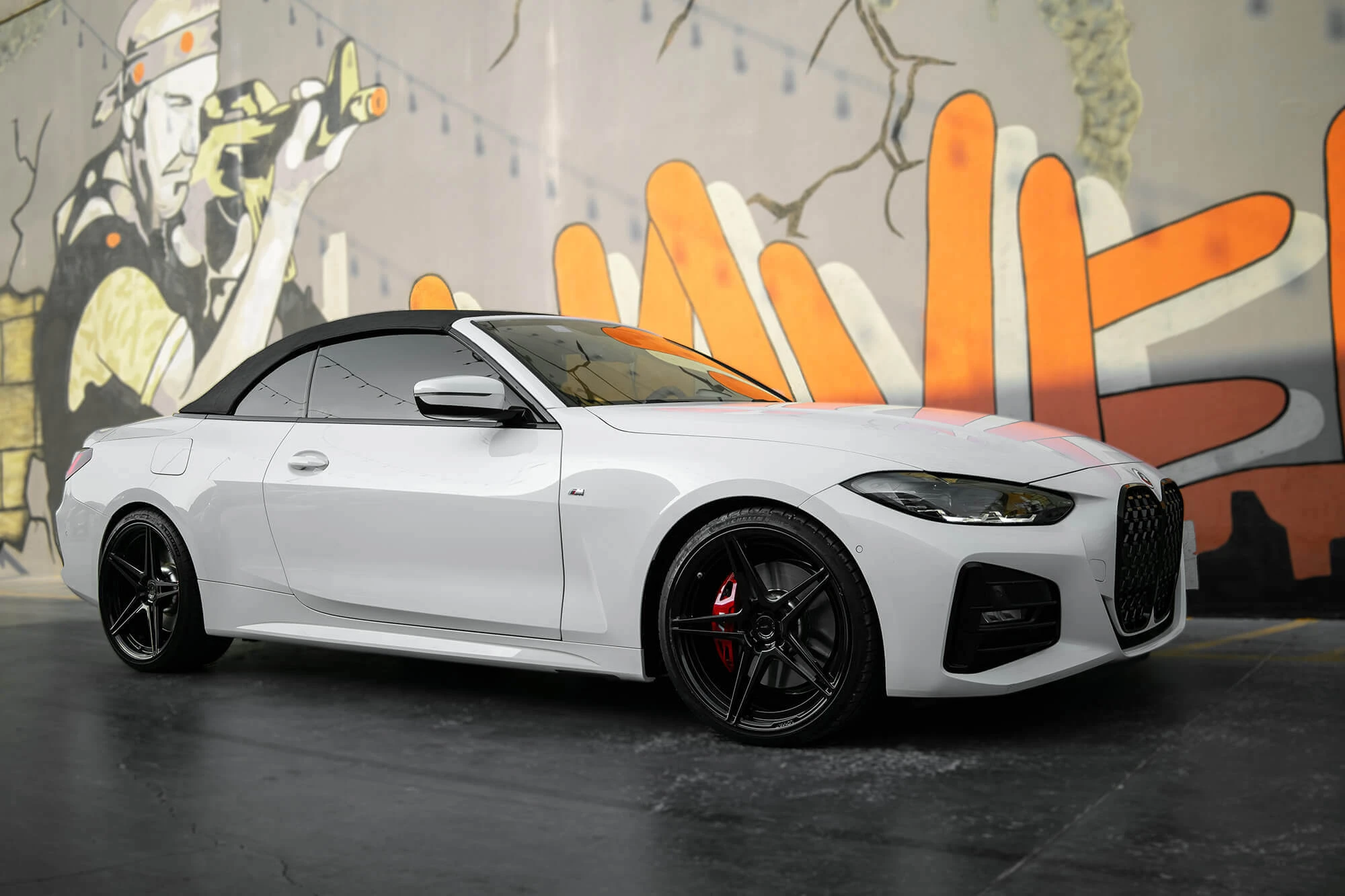 BMW 420 Convertible White