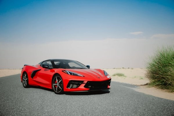 Chevrolet Corvette Rouge