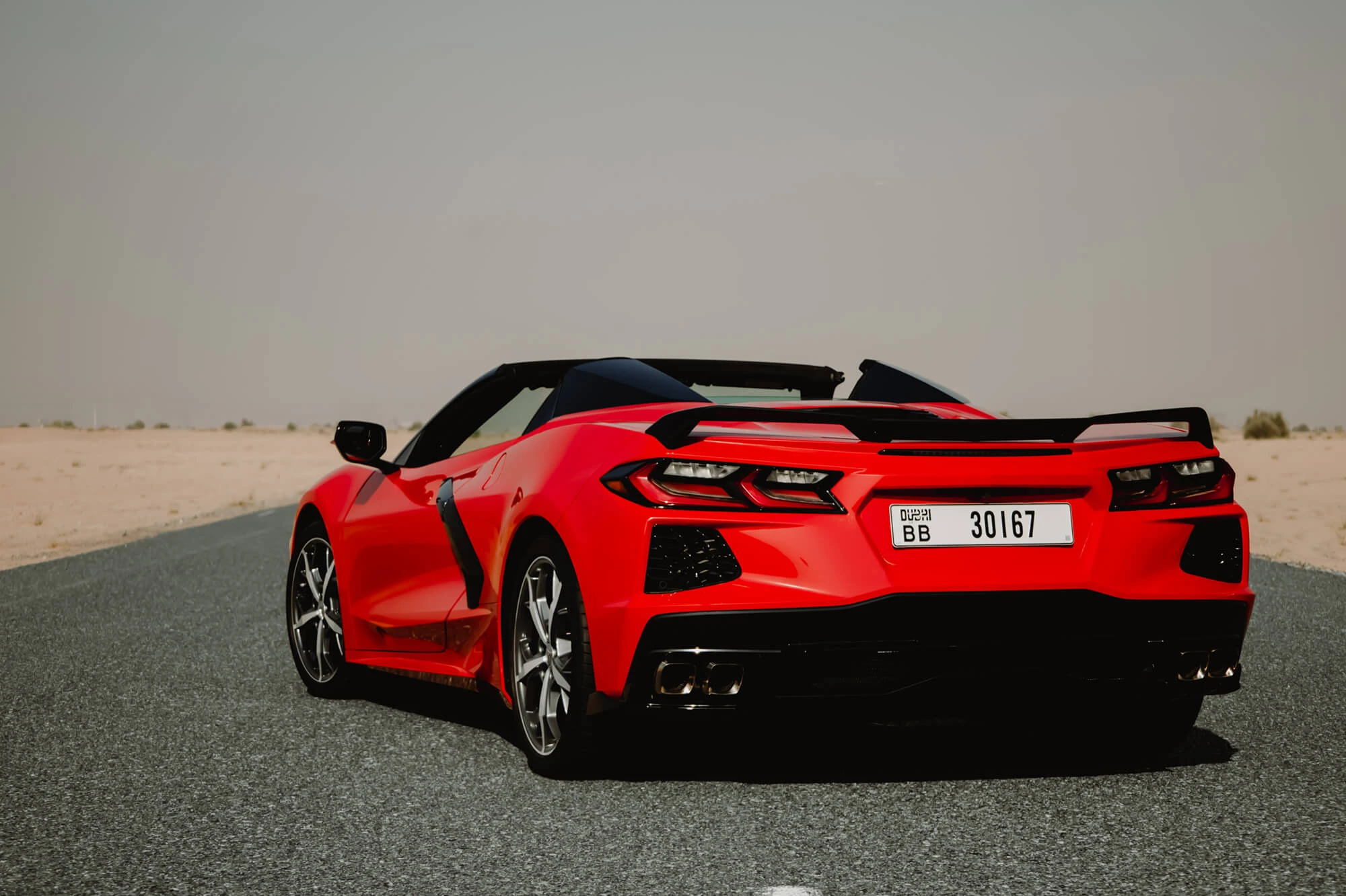 Chevrolet Corvette Rood