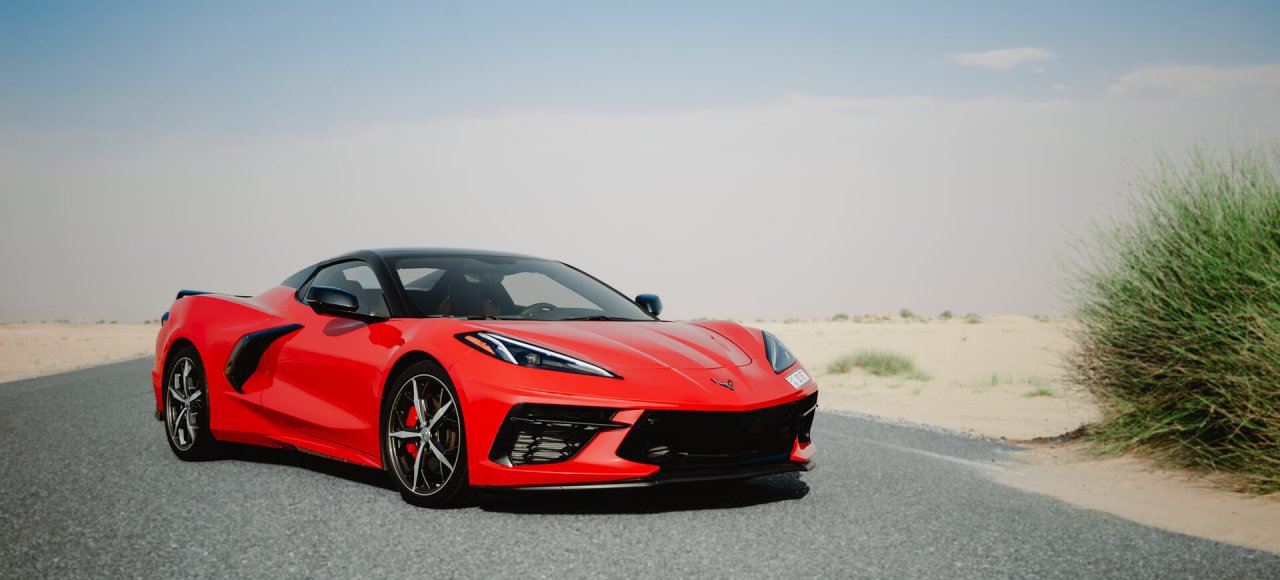 Chevrolet Corvette Rouge