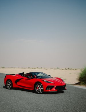 Chevrolet Corvette Rouge