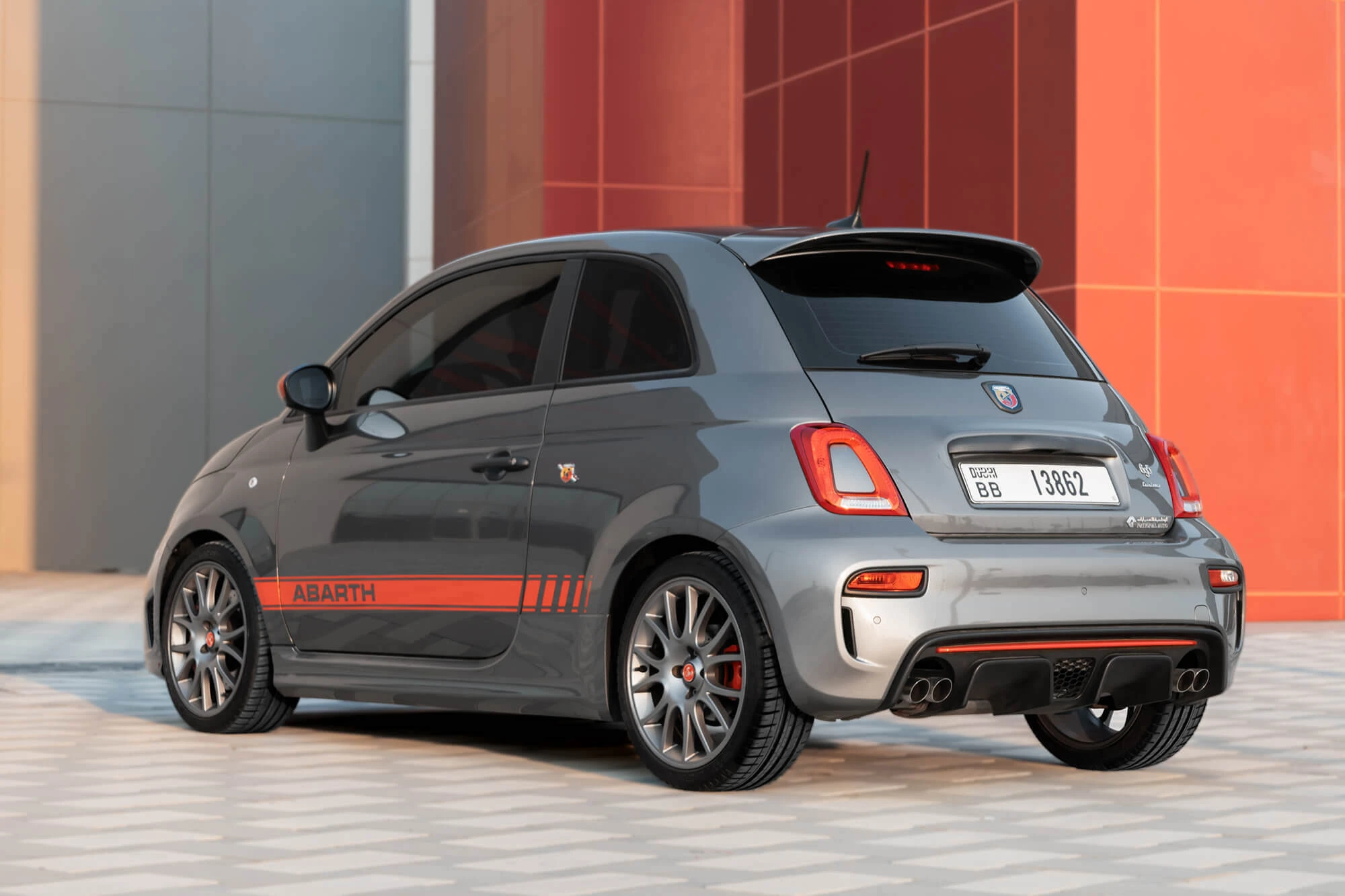 Fiat Abarth 695 Turismo Grijs