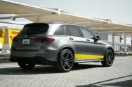 Mercedes GLC43 AMG Grijs & Geel