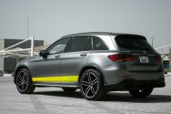 Mercedes GLC43 AMG Grijs & Geel