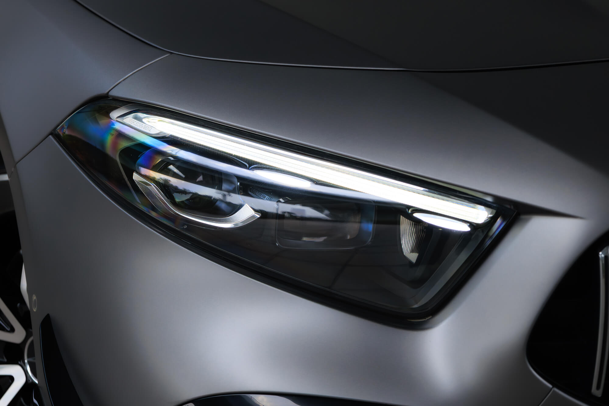 Mercedes A35 AMG серый матовый Mercedes A35 AMG серый матовый