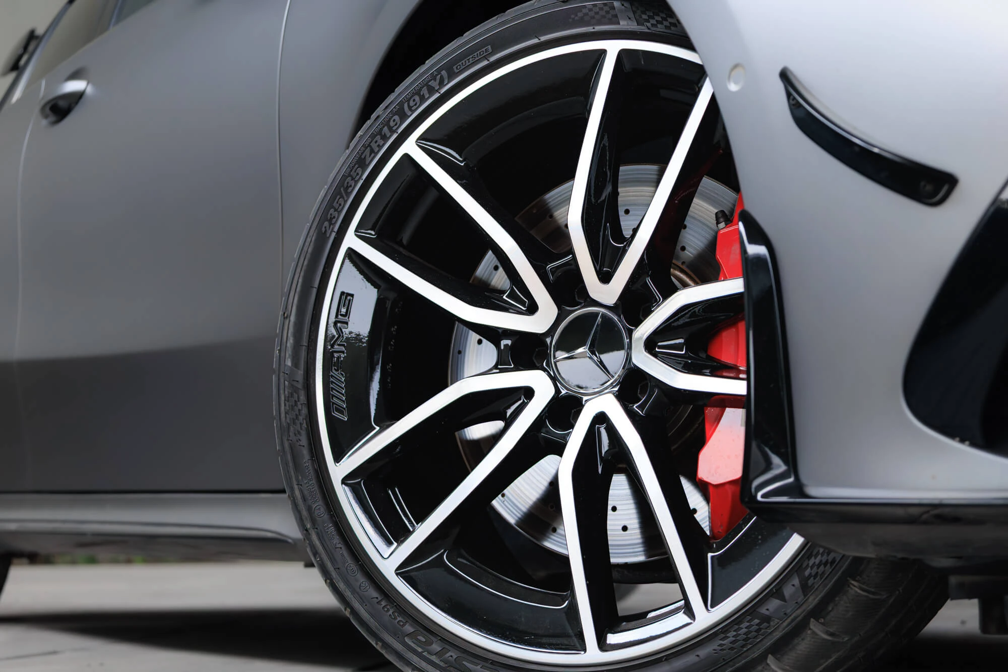 Mercedes A35 AMG Grey Matte Mercedes A35 AMG Grey Matte