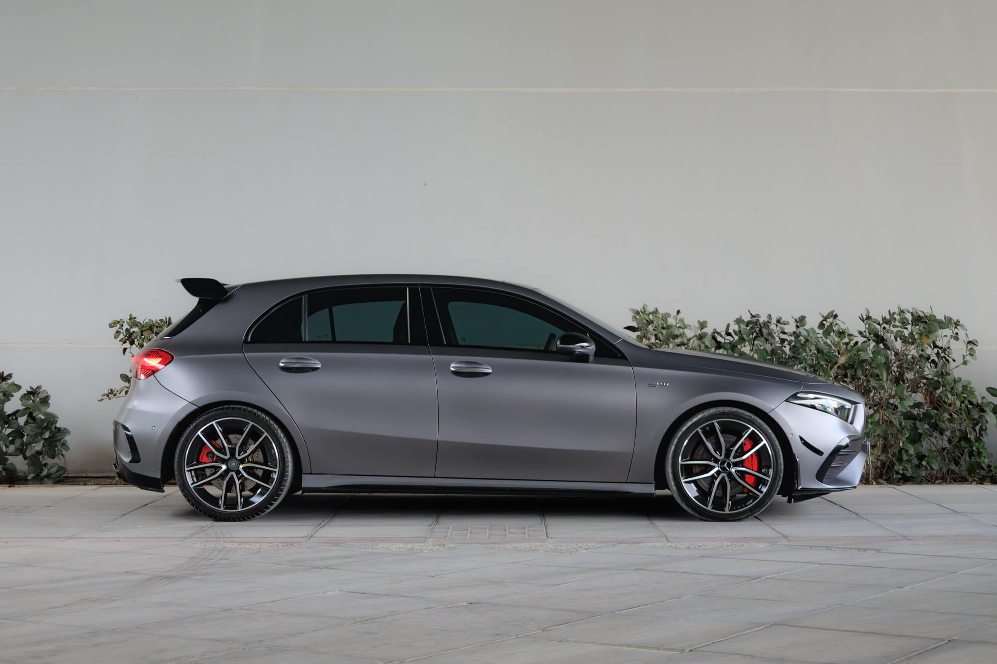 Mercedes A35 AMG серый матовый Mercedes A35 AMG серый матовый