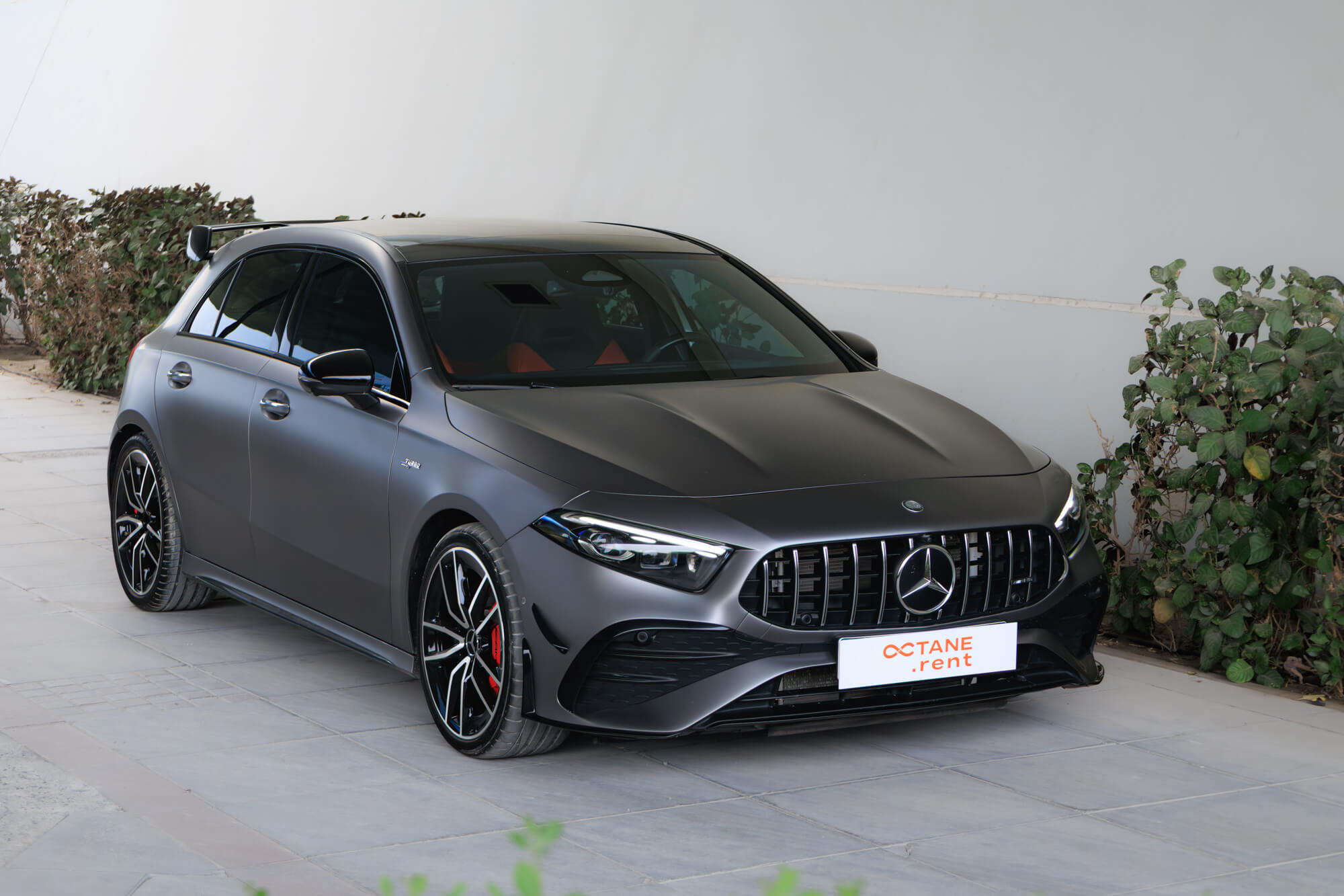 Mercedes A35 AMG серый матовый Mercedes A35 AMG серый матовый