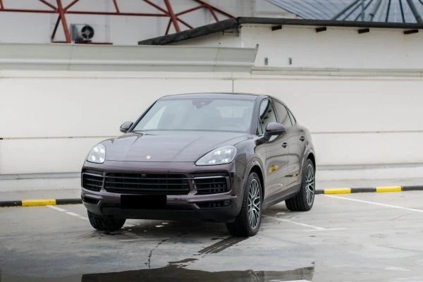 Porsche Cayenne Coupe Brun