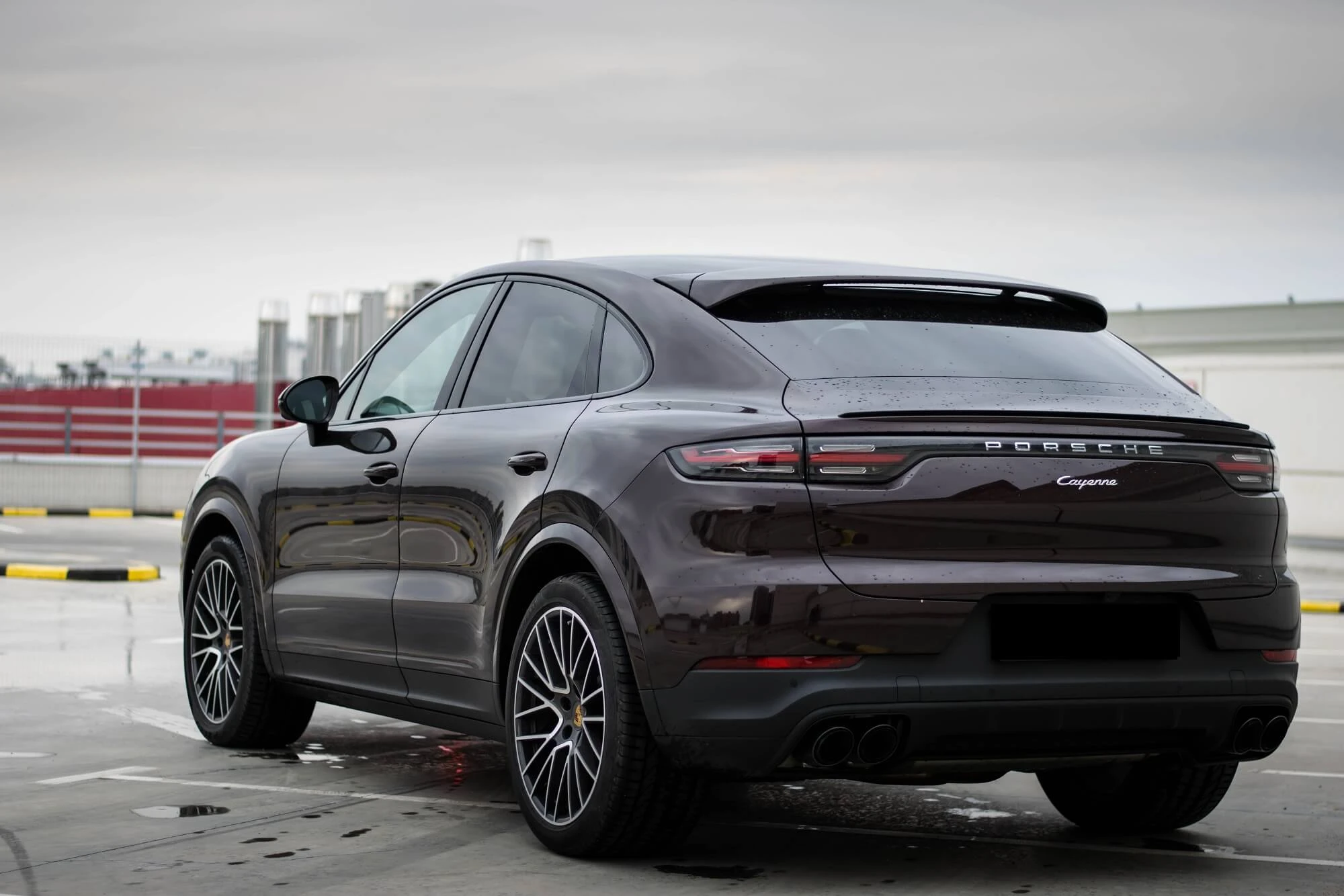 Porsche Cayenne Coupe Brown