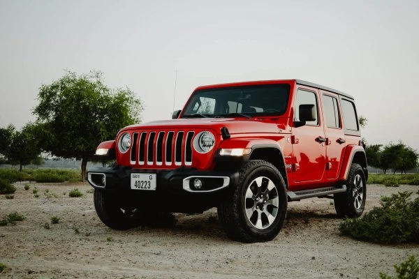 Jeep Wrangler V6 Rot