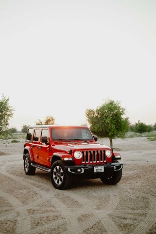 Jeep Wrangler V6 Rouge