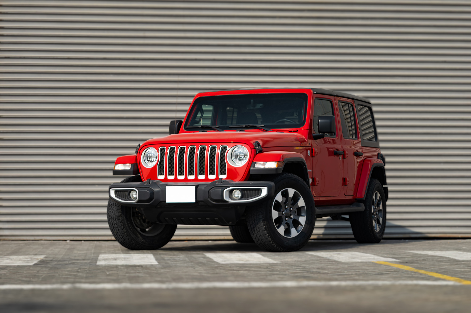Jeep Wrangler V6 Red