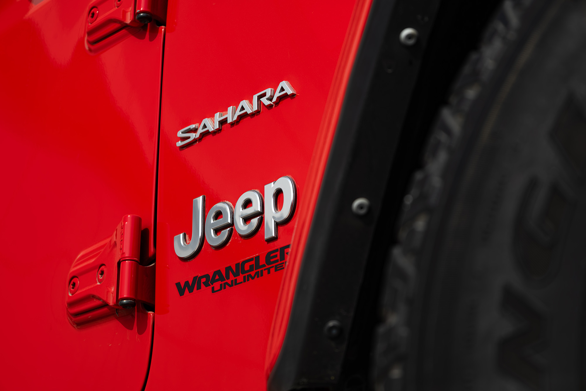 Jeep Wrangler V6 Red