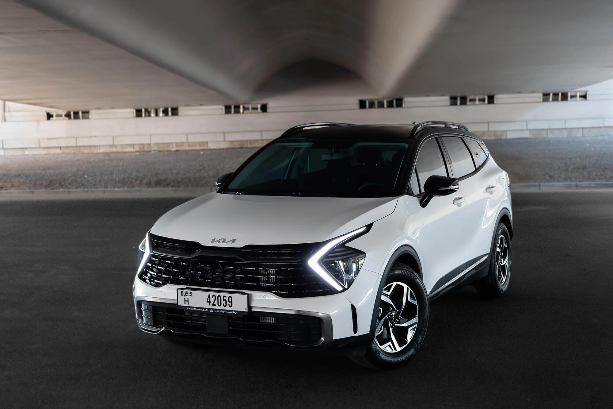 Kia Sportage New Gen Blanco y Negro
